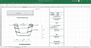 rab drainase beserta gambar