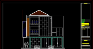 tampak depan ruko kantor