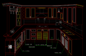 Download Gambar 3D Block Dapur Format DWG AutoCAD 3d block dapur