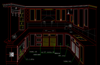 3d block dapur