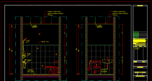 detail kamar mandi atau wc