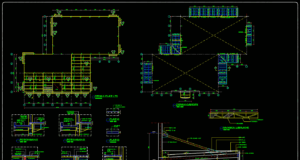 detail plat lantai dan kanopi