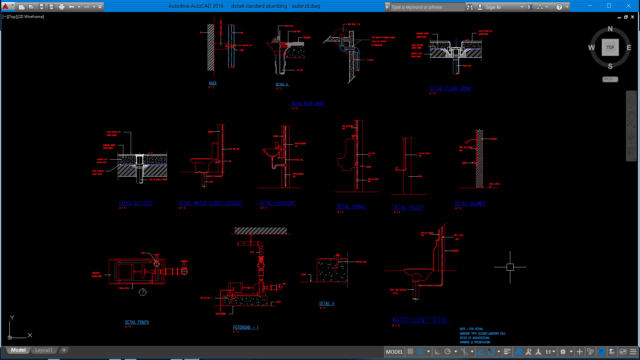 detail standard plumbing