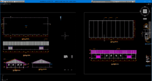 gudang single beam 23m