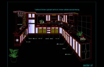 lemari dapur tradisional