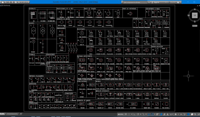 simbol sirkuit listrik