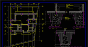 gambar kerja rencana pondasi rumah