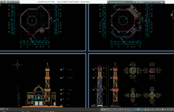 desain arsitektur masjid modern