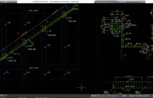 Download Detail Pembesian Tangga dan Ring Balok DWG AutoCAD detail pembesian tangga dan ring balok