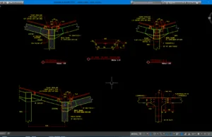 Download Gambar Detail Talang Format DWG AutoCAD detail talang
