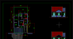 referensi denah dan tampak rumah