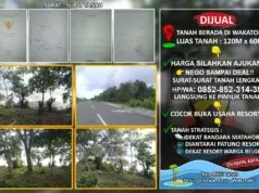 Dijual Tanah untuk Bisnis Wisata Resort di Wakatobi tanah wakatobi