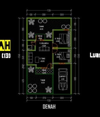 denah type 36.93