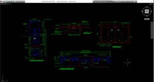 detail pintu otomatis