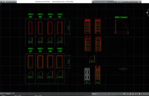 Download Koleksi Gambar Pintu Beserta Simbolnya Format DWG AutoCAD koleksi gambar pintu