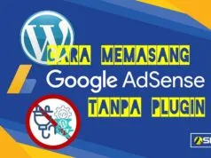 menampilkan iklan adsense tanpa plugin