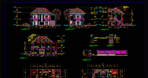 rumah prarencana 2 lantai