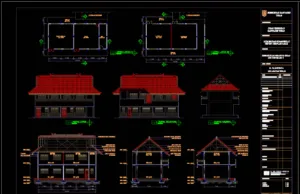 Download Gambar SDN Kebonsari 2 Lantai DWG AutoCAD sdn kebonsari 2 lantai