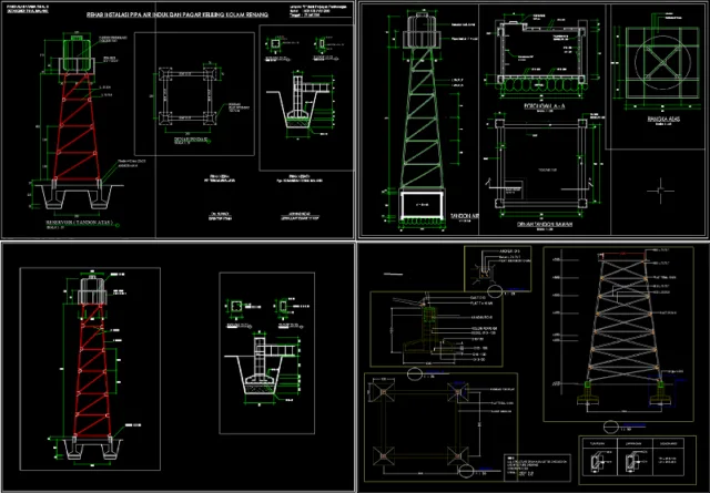 tandon air dan menara