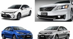 toyota mobil sedan