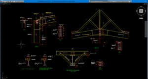 koneksi rangka baja struktural