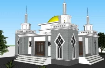 masjid minimalis skp