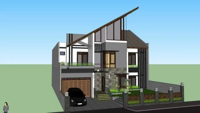 rumah 2 lantai minimalis modern rumah 2 lantai minimalis modern