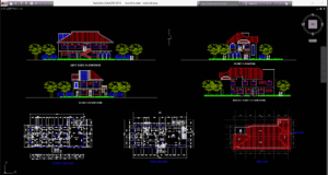 rumah hunian gaya eropa