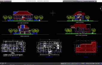 rumah hunian gaya eropa