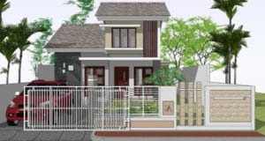 rumah minimalis 2 lantai type 36 skp