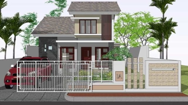 rumah minimalis 2 lantai type 36 skp rumah minimalis 2 lantai type 36 skp