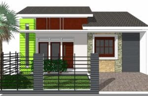 Download Rumah Minimalis Format SKP SketchUp rumah minimalis skp