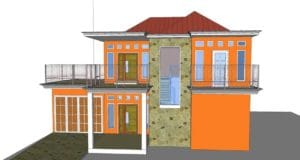 rumah modern minimalis 2 lantai