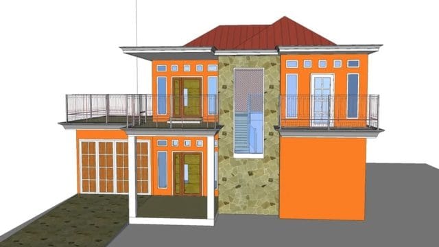 rumah modern minimalis 2 lantai rumah modern minimalis 2 lantai