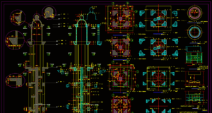 desain struktur menara masjid
