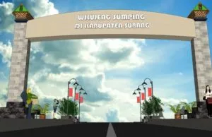 Download Desain Gapura Format SKP SketchUp gapura skp