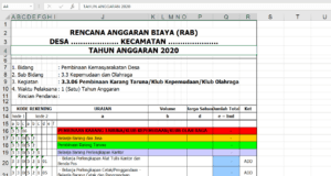rab pembinaan karang taruna