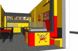 Download Desain Restoran Mie Ayam Format SKP SketchUp restoran mie ayam skp
