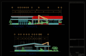 Download Rumah untuk Pensiunan Format DWG AutoCAD rumah pensiunan