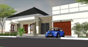 rumah tropis minimalis tipe melati