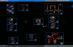 Download Desain Bioskop Format DWG AutoCAD bioskop