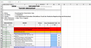 rab administrasi pertanahan