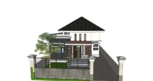rumah minimalis 3 kamar tidur type 110 skp
