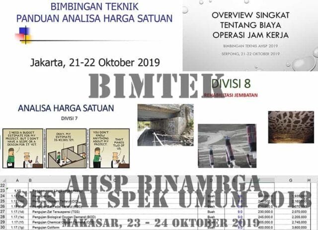 bimtek ahsp makassar oktober 2019