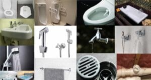 jenis sanitair beserta fungsinya