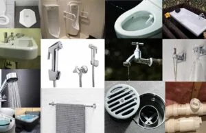 jenis sanitair beserta fungsinya