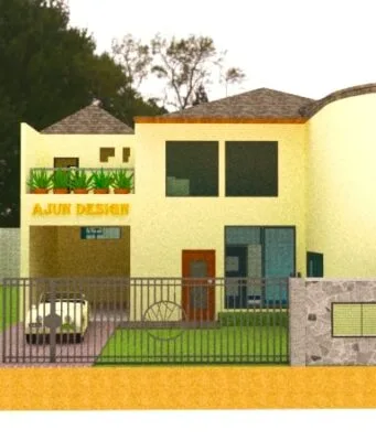 Download Desain Rumah Type 60 Format SKP SketchUp rumah type 60 skp