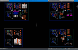 Download Gambar Villa 3 Lantai Format DWG AutoCAD villa 3 lantai