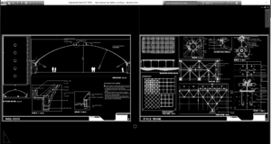 atap konservasi beton dan baja