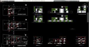 rumah satu keluarga 3 lantai